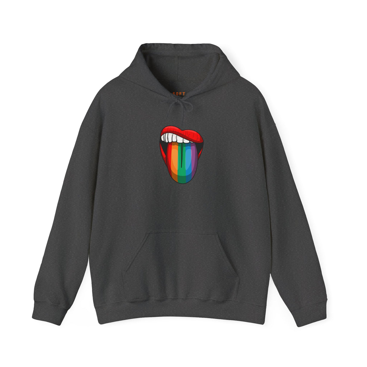 Rainbow Lick Cozy Pullover Hoodie