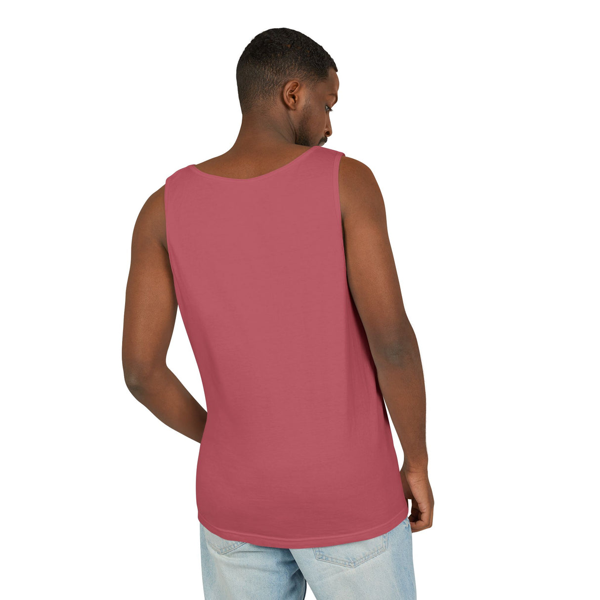 Exhausted American Unisex Tank Top - Casual Summer Wear