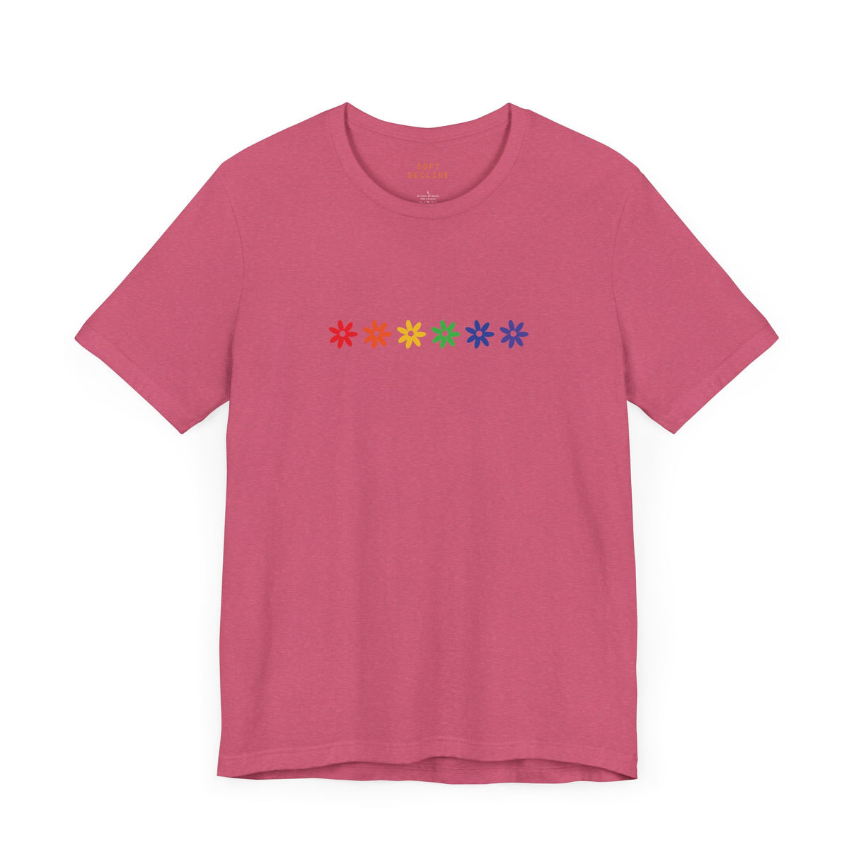 Rainbow Flowers Tee – Soft Threads, Strong Intentions