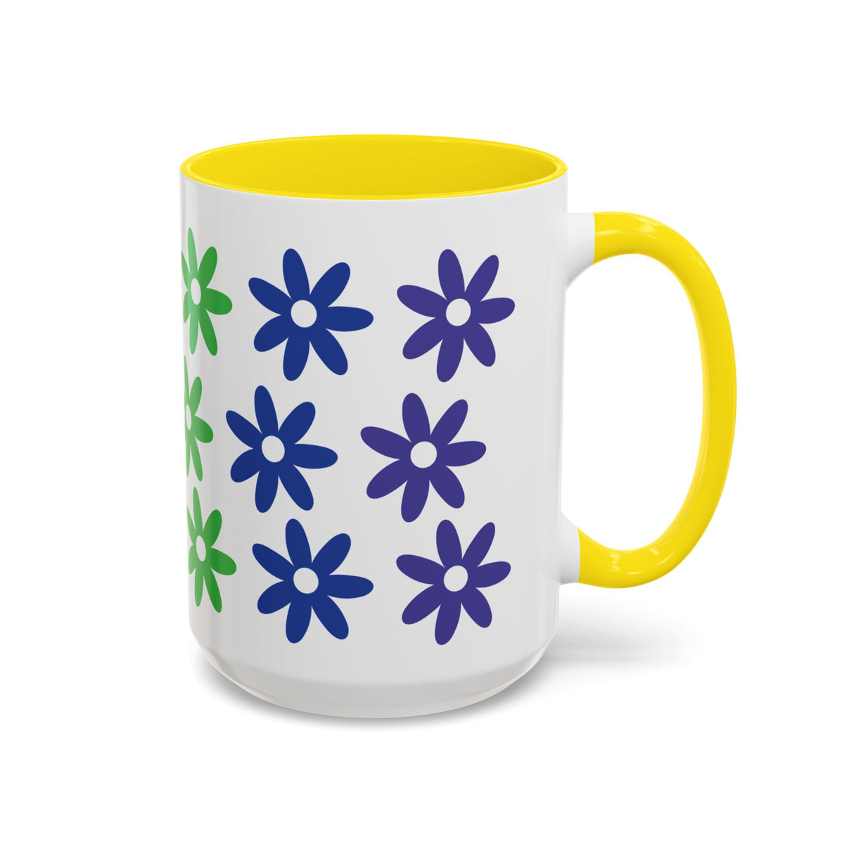 Rainbow Flowers Mug – Sip with Pride - 11oz & 15oz Options