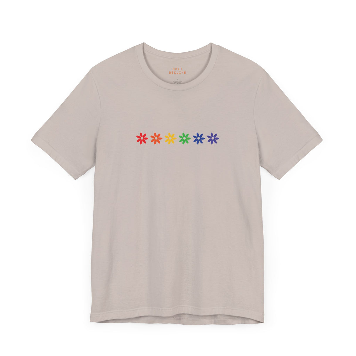 Rainbow Flowers Tee – Soft Threads, Strong Intentions