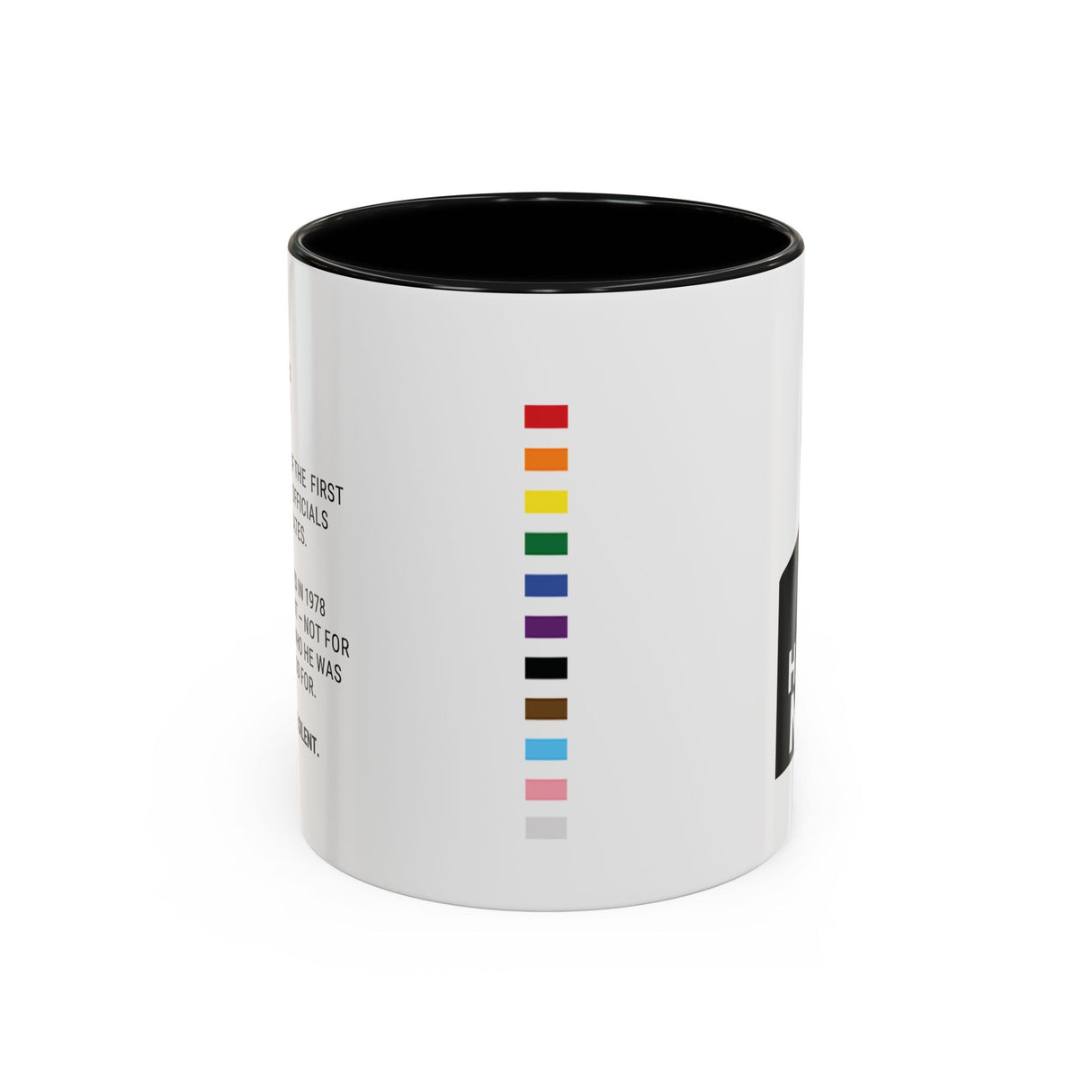 Harvey Milk Accent Mug – Drink With Defiance