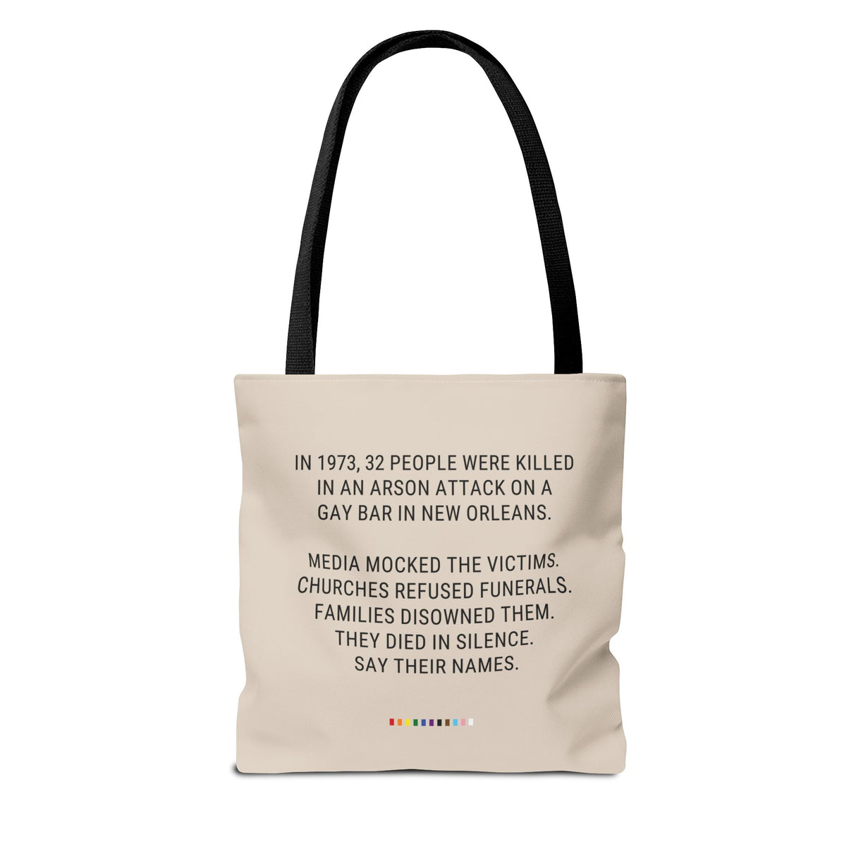 Upstairs Lounge 1973 Tote Bag – Memory You Can Carry