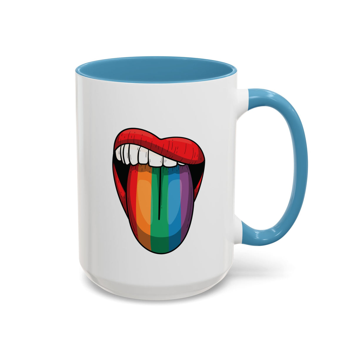 Rainbow Lick Coffee Mug - 11oz & 15oz Options