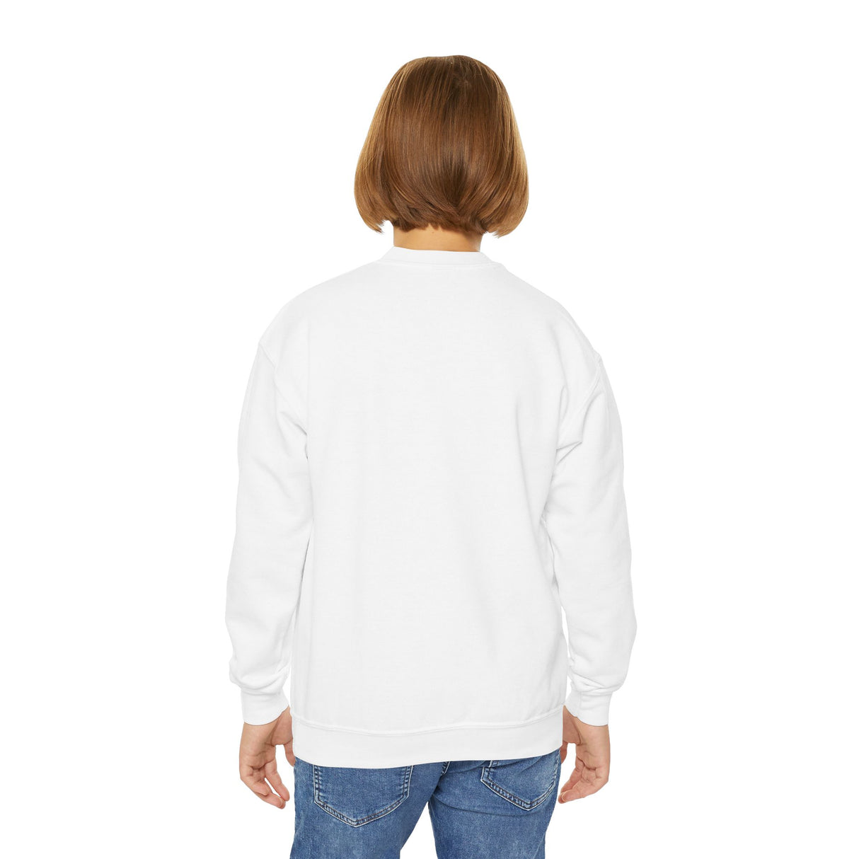 LOVE Rainbow Youth Crewneck Sweatshirt