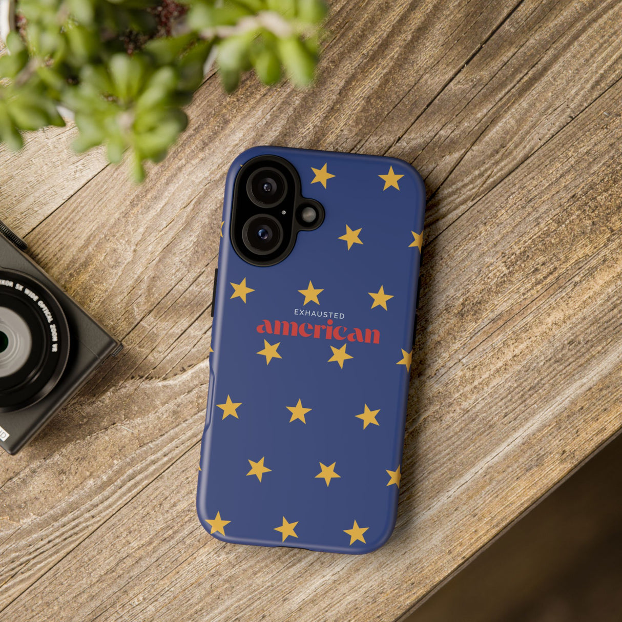 Exhausted American Star Phone Case