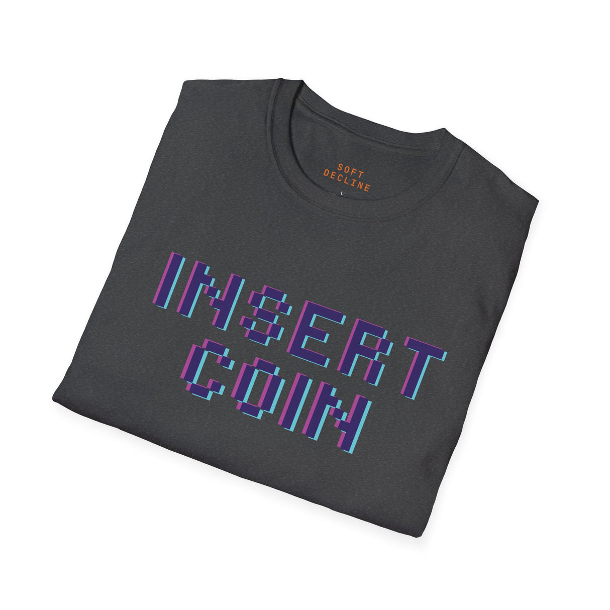 Insert Coin Unisex Softstyle T-Shirt - Casual Comfort Tee for Everyday Wear