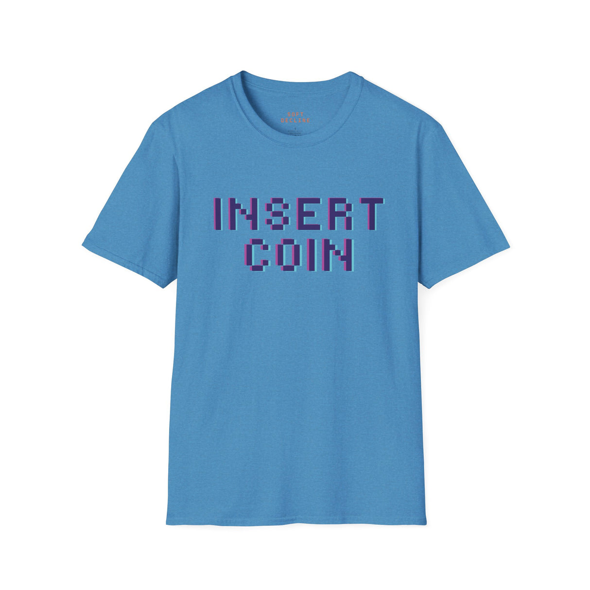 Insert Coin Unisex Softstyle T-Shirt - Casual Comfort Tee for Everyday Wear
