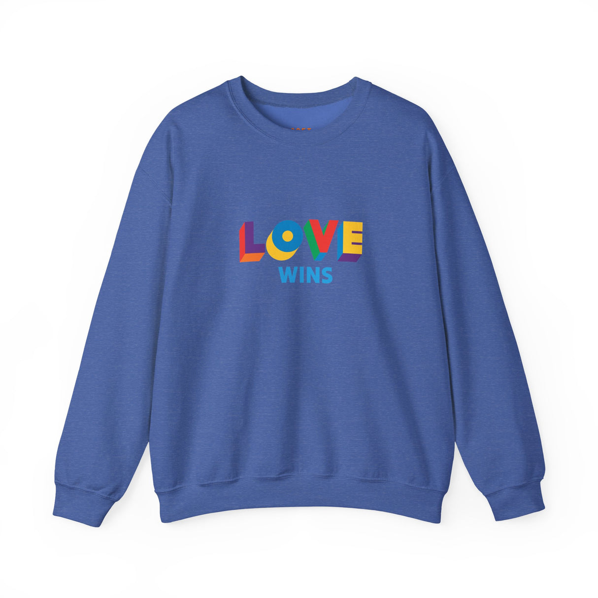 Love Wins Medium Weight Sweatshirt – Soft Feel, Solid Message