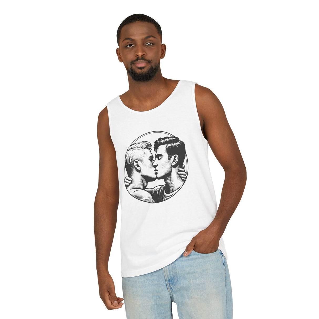 Close Enough to Breathe Tank Top Medium Weight