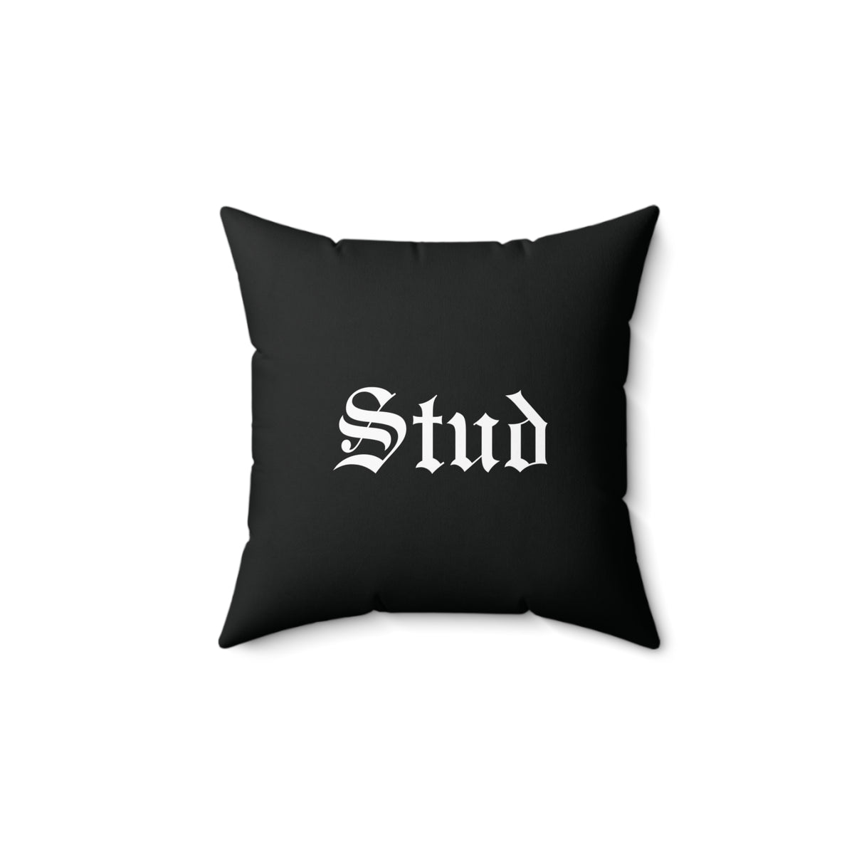 Stud Spun Polyester Square Pillow - Modern Decor for Stylish Spaces