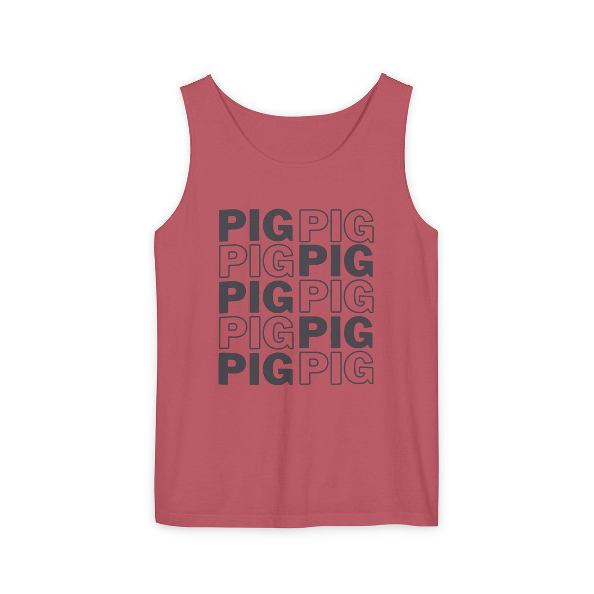 Pig Pattern Tank Top