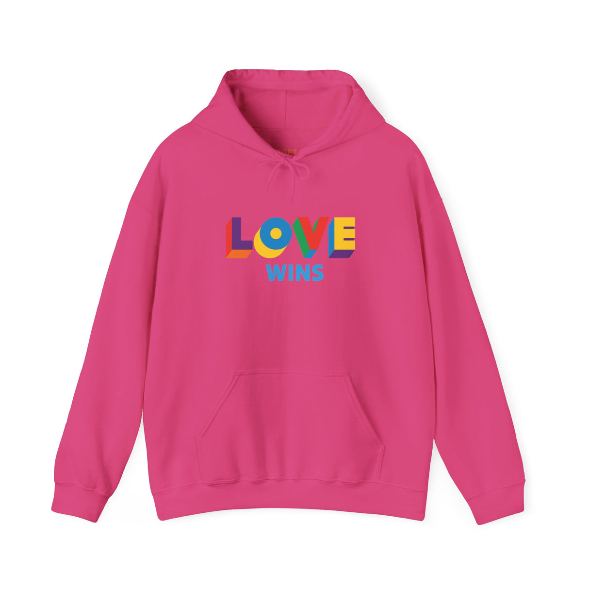 Love Wins Medium Weight Hoodie – Warm Layers, Brighter Days