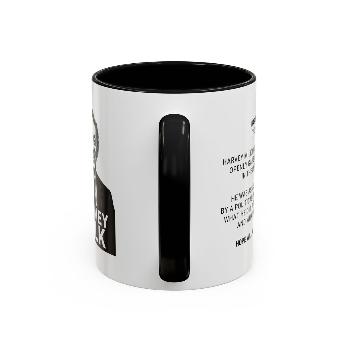 Harvey Milk Accent Mug – Drink With Defiance