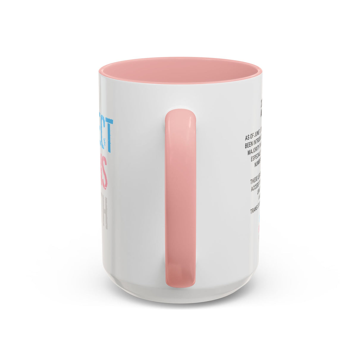 2025 Protect Trans Youth Accent Mug – Sip With Purpose