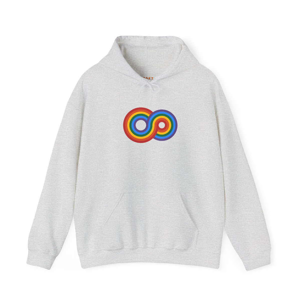 Gayfinity Rainbow Medium Weight Hoodie – Everyday Soft, Endlessly Proud