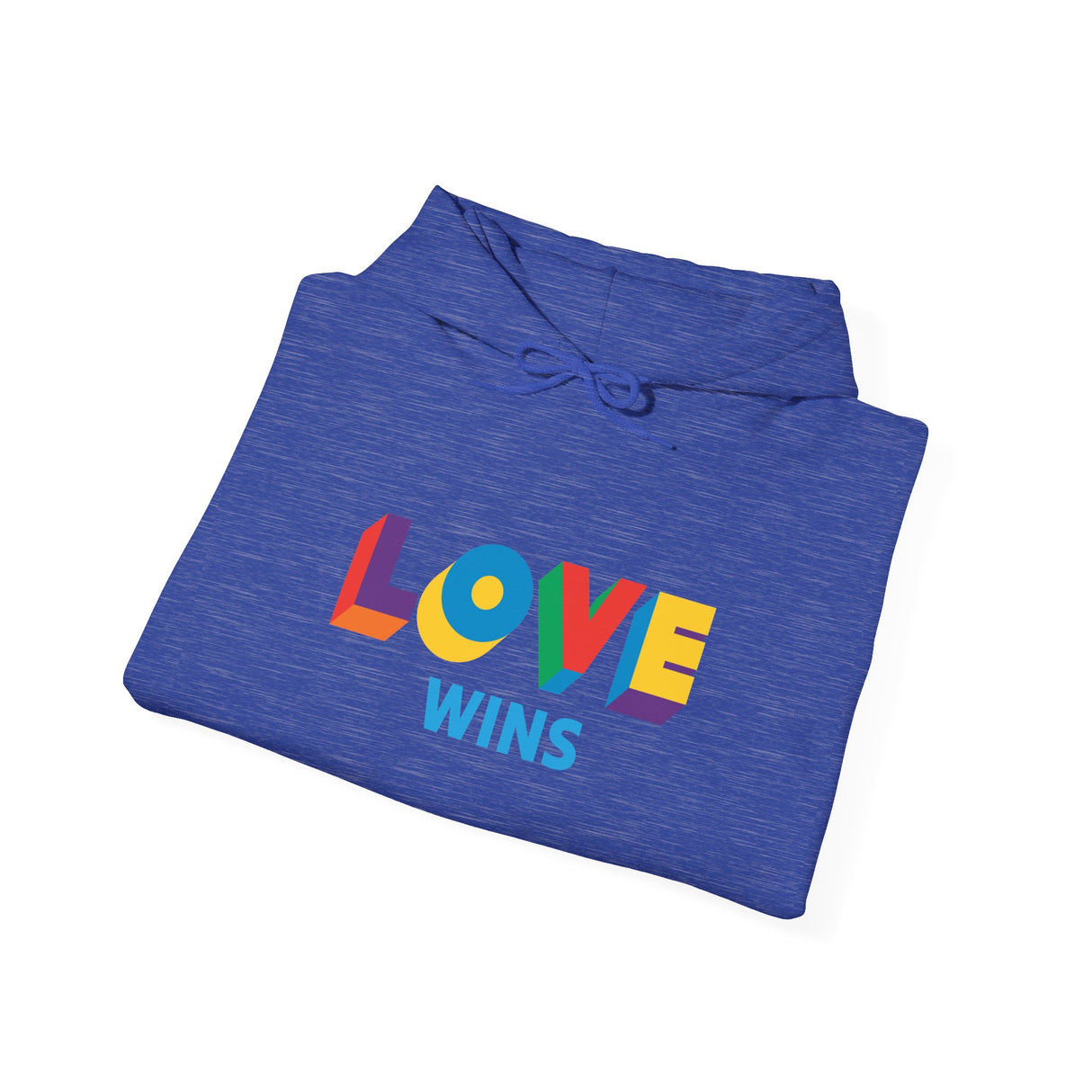 Love Wins Medium Weight Hoodie – Warm Layers, Brighter Days