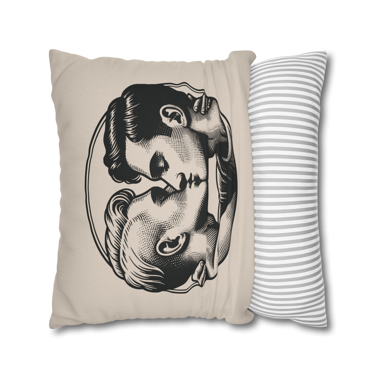 Close Enough to Breath Pillow Cover