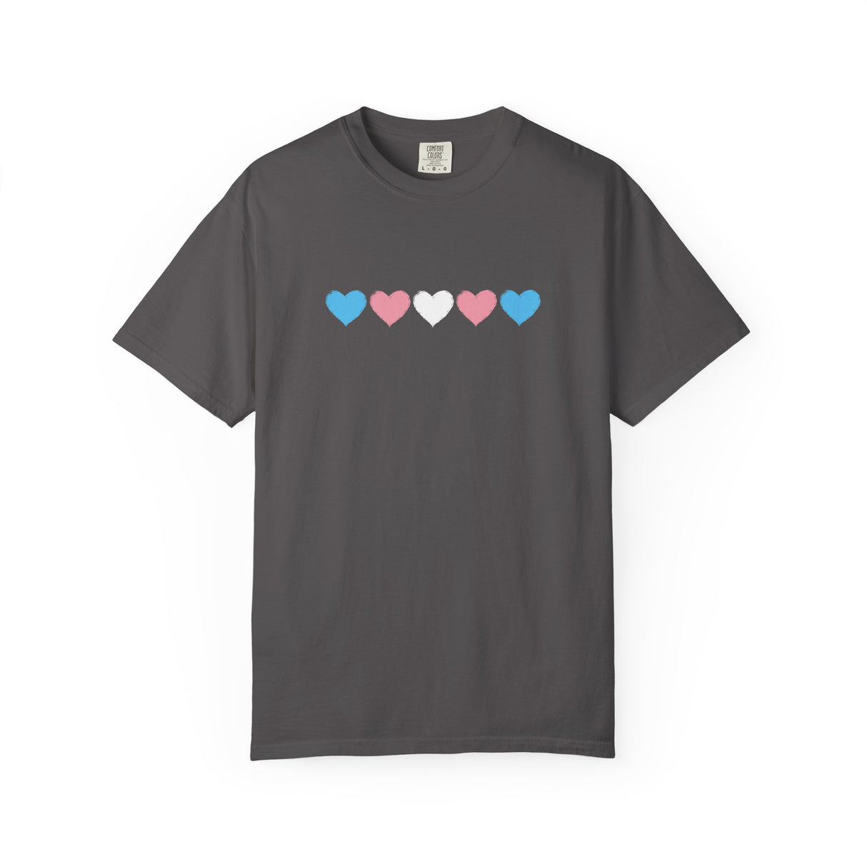 Trans Pride Heavyweight Tee – Soft Structure, Bold Heart