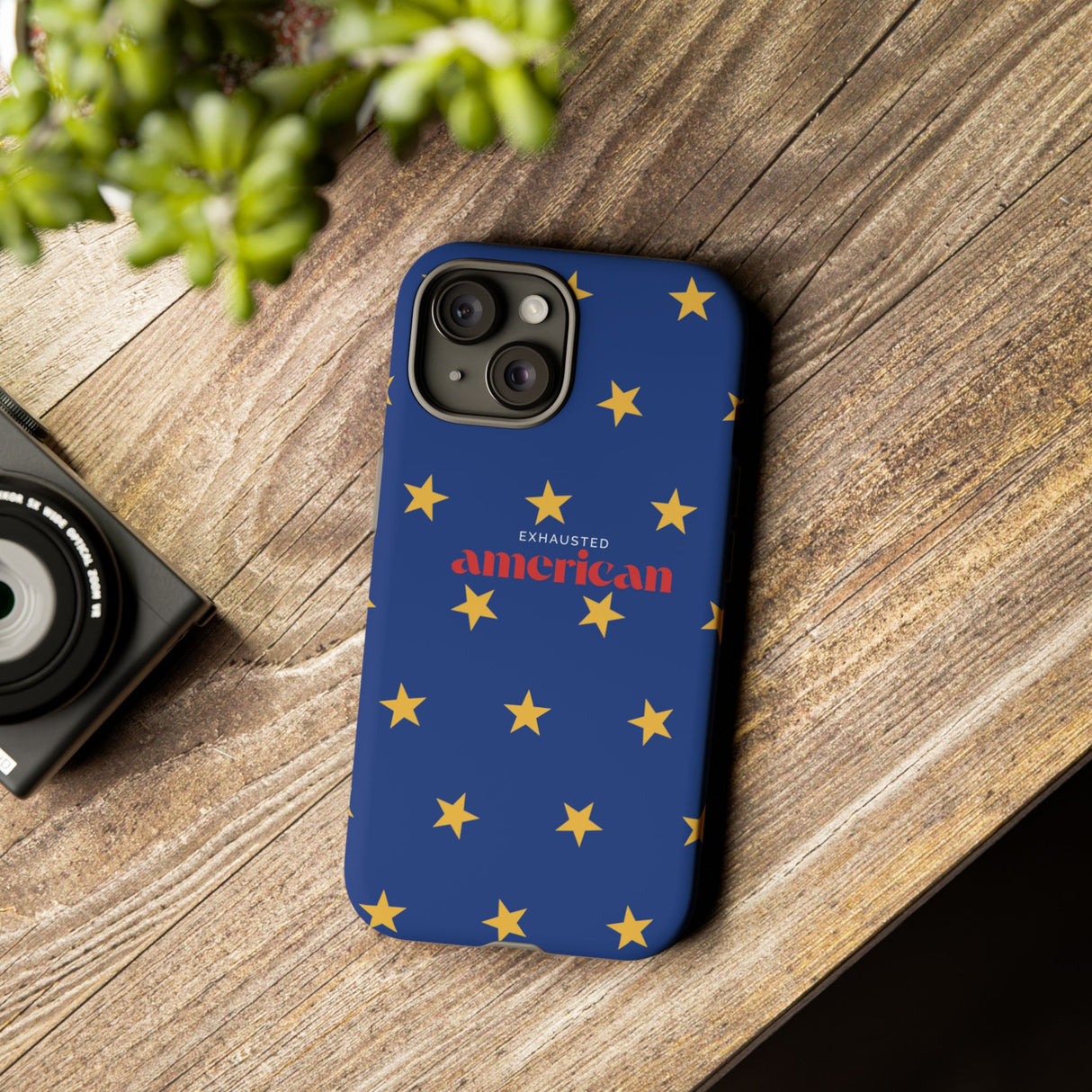 Exhausted American Star Phone Case