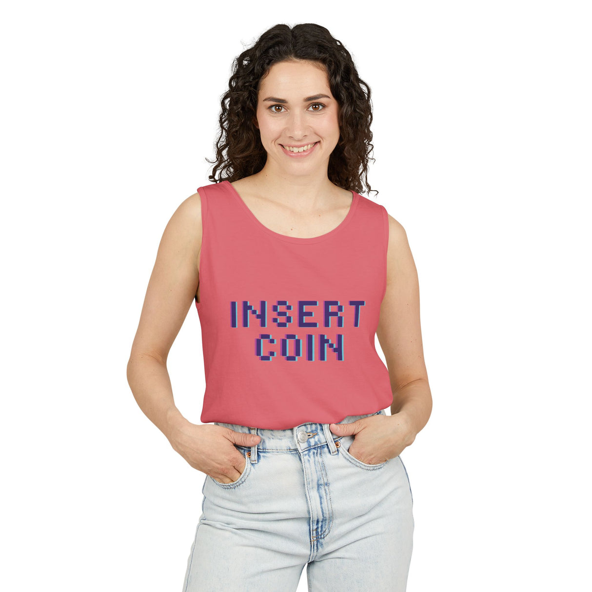 Insert Coin Unisex Tank Top - Summer Vibes