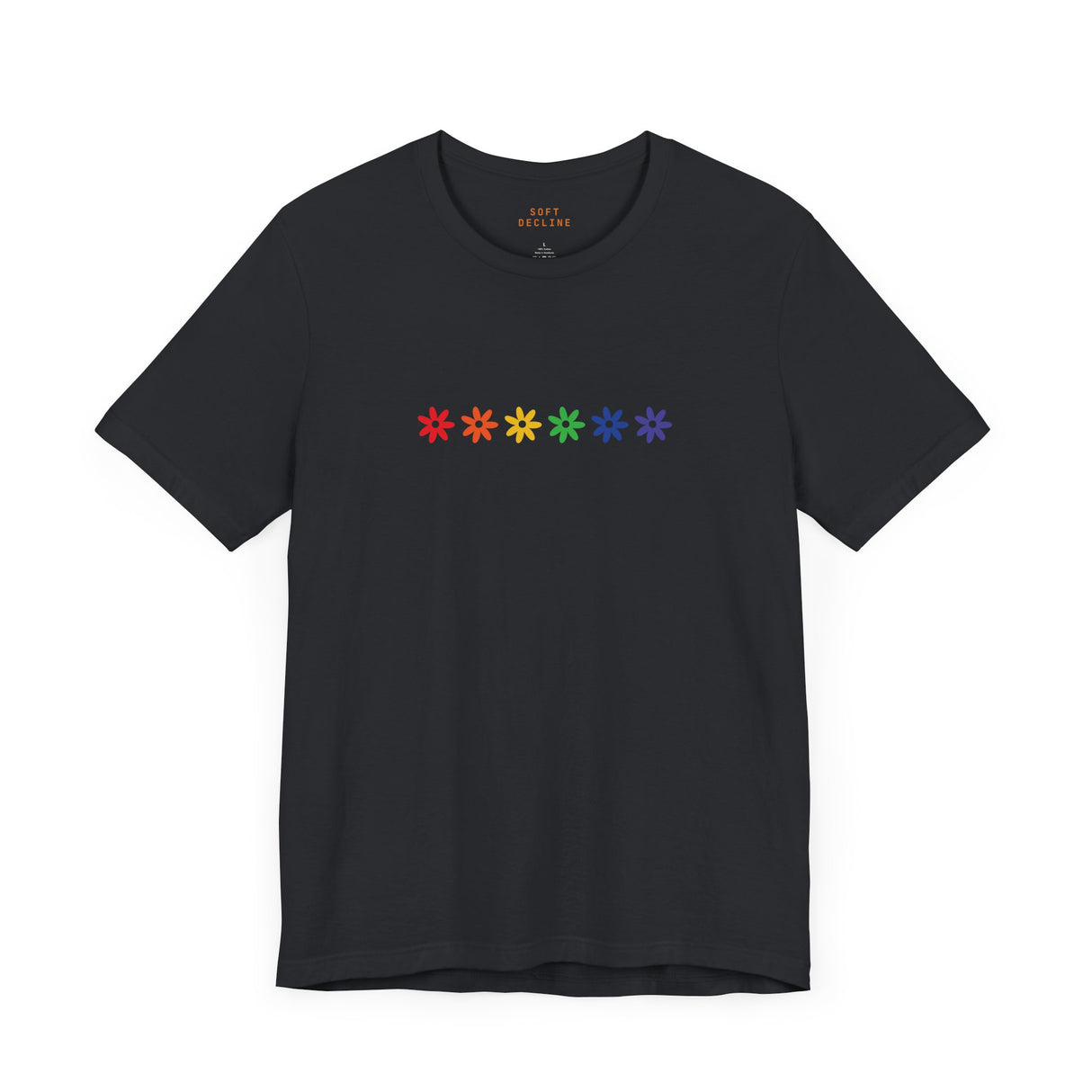 Rainbow Flowers Tee – Soft Threads, Strong Intentions