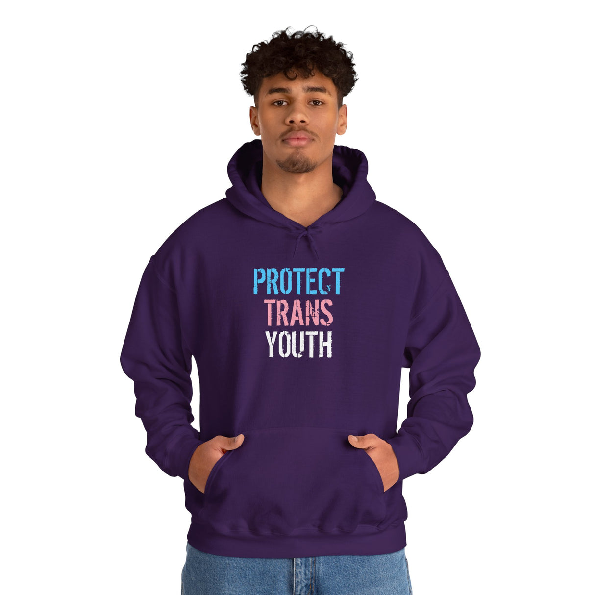 Protect Trans Youth 2025 Hoodie – Heavy Fleece, Heavier Meaning