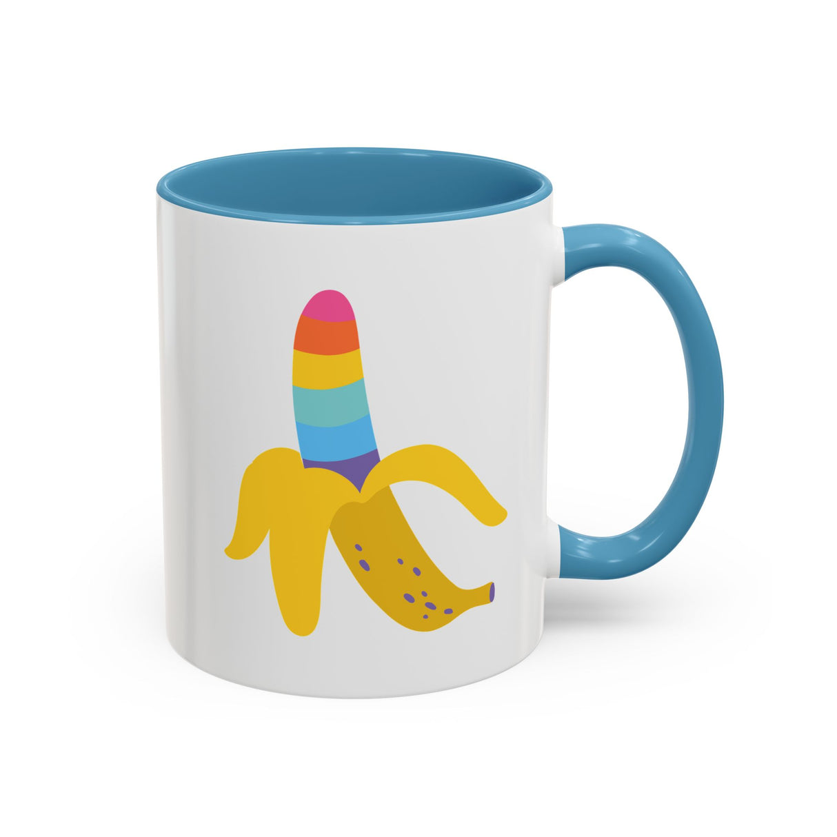 Rainbow Banana Coffee Mug - 11oz & 15oz Options