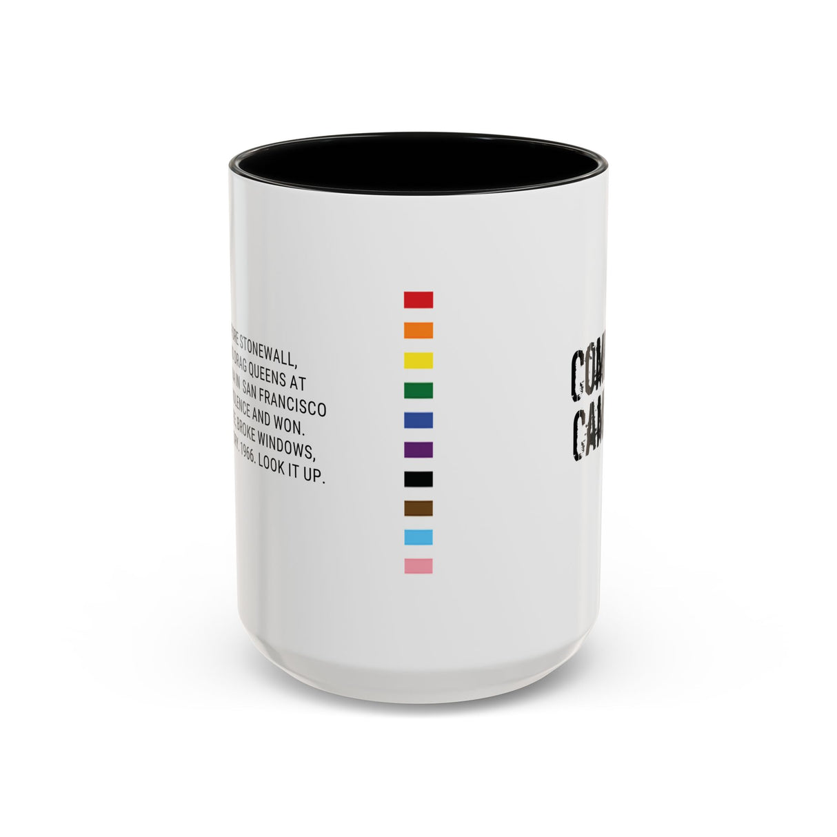 Compton’s 1966 Accent Mug – Sip in Defiance