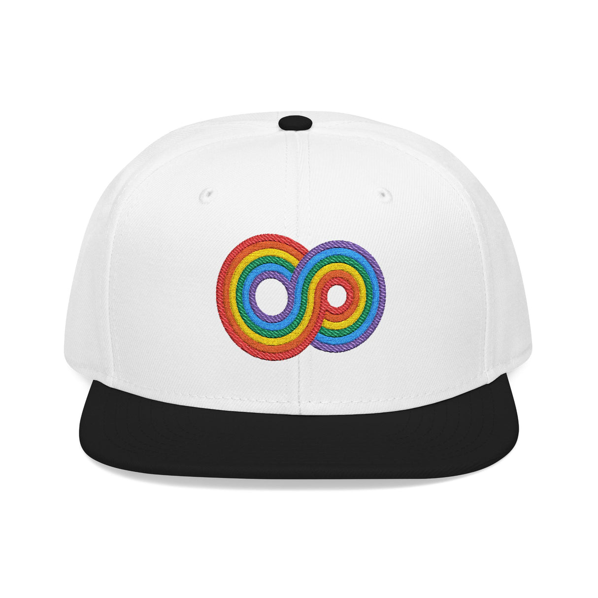 Gayfinity Rainbow Snapback – Structured Style, Infinite Pride