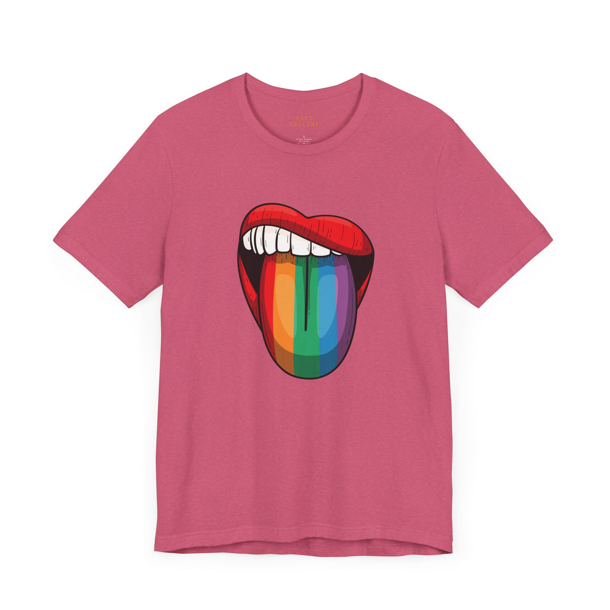 Rainbow Lick Icon Jersey Tee