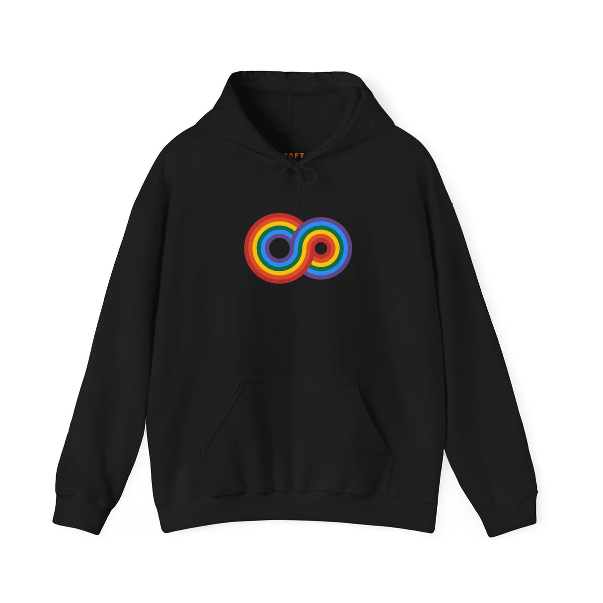 Gayfinity Rainbow Medium Weight Hoodie – Everyday Soft, Endlessly Proud