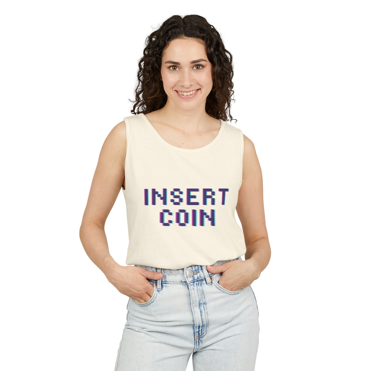 Insert Coin Unisex Tank Top - Summer Vibes