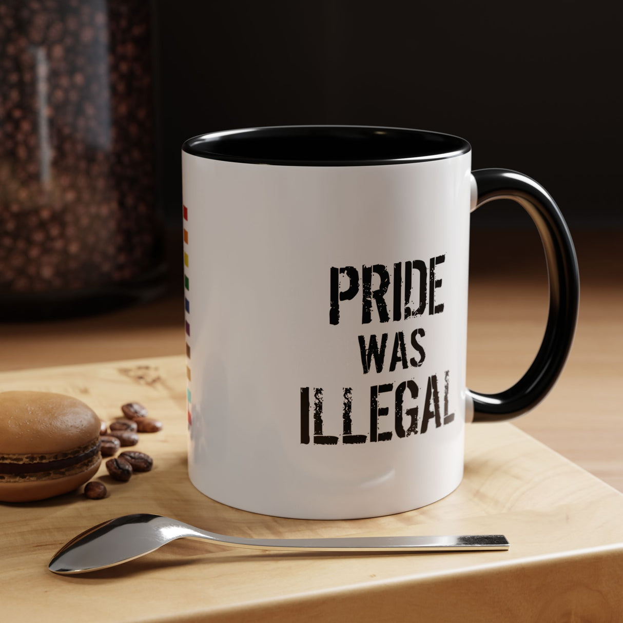 Pride Was Illegal Accent Mug – Sip Softly, Speak Loudly