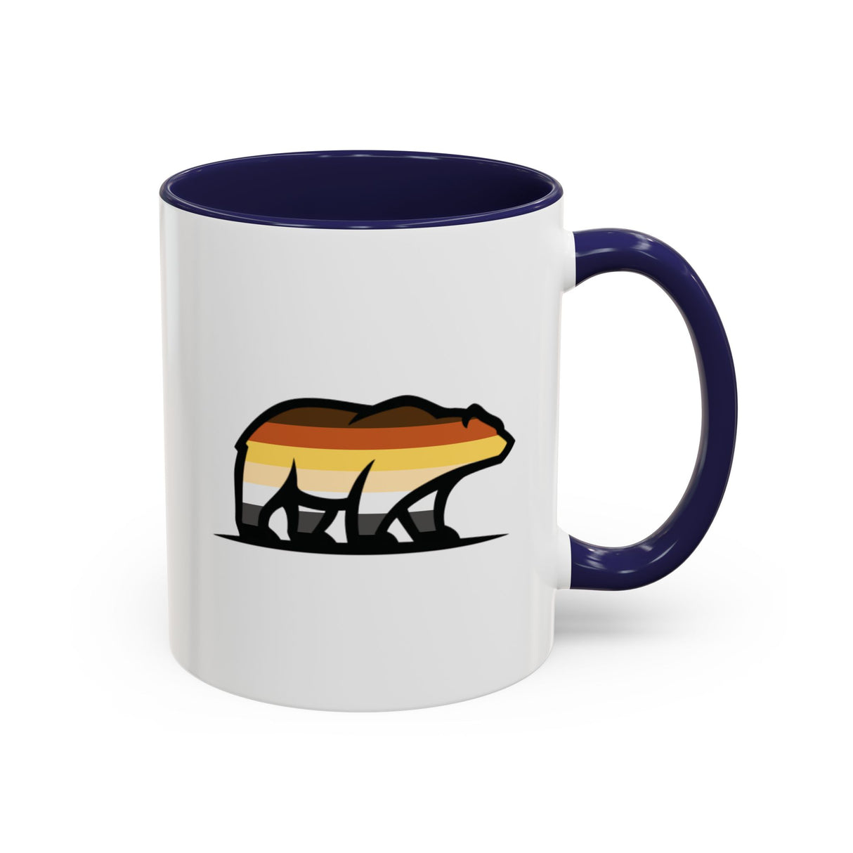 Big Bear Icon Accent Coffee Mug - 11oz & 15oz Options