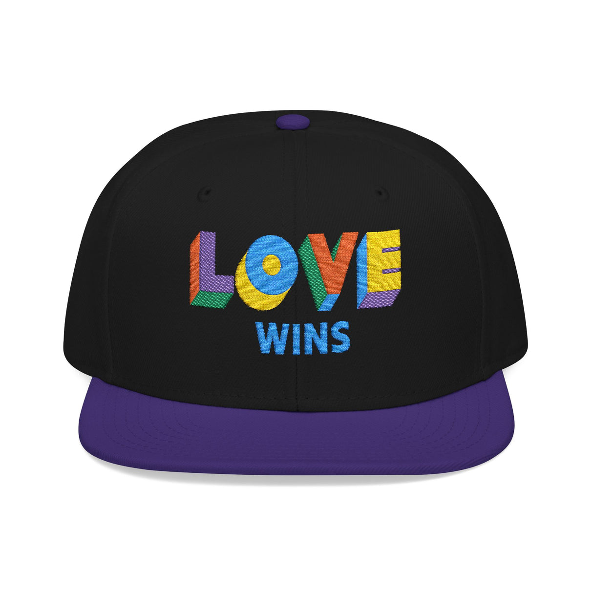 Love Wins Embroidered Hat – Bold Thread, Big Truth