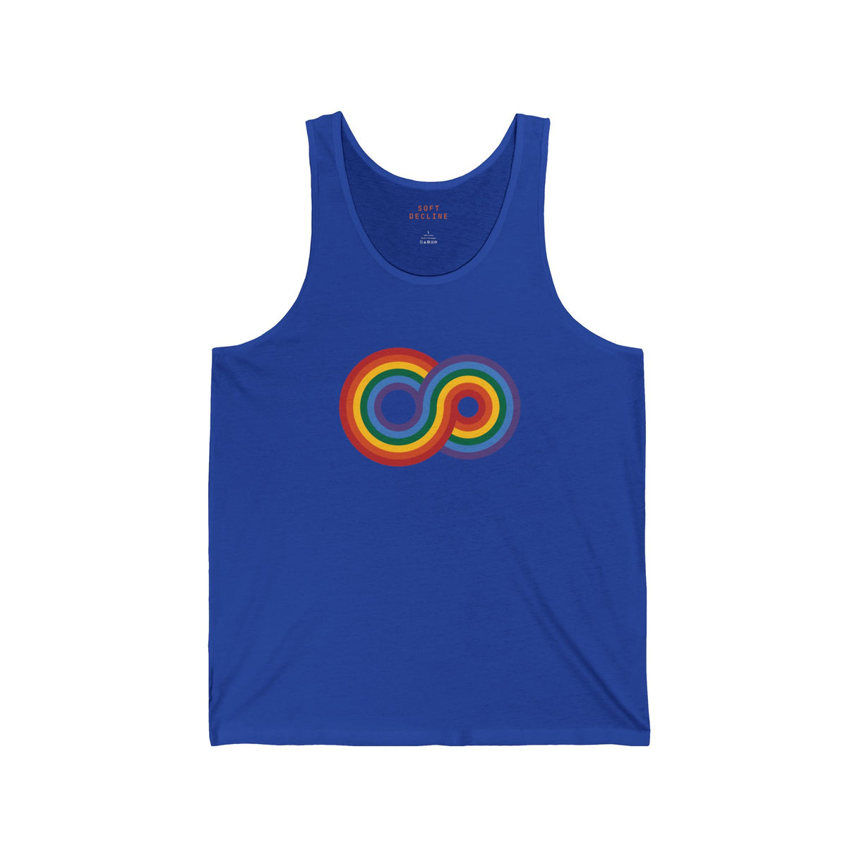 Gayfinity Rainbow Lightweight Tank – Easy Fit, Endless Pride