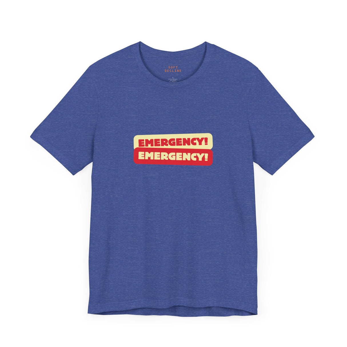Emergency! Emergency! Lightweight Tee – Flash Warning, Soft Fit