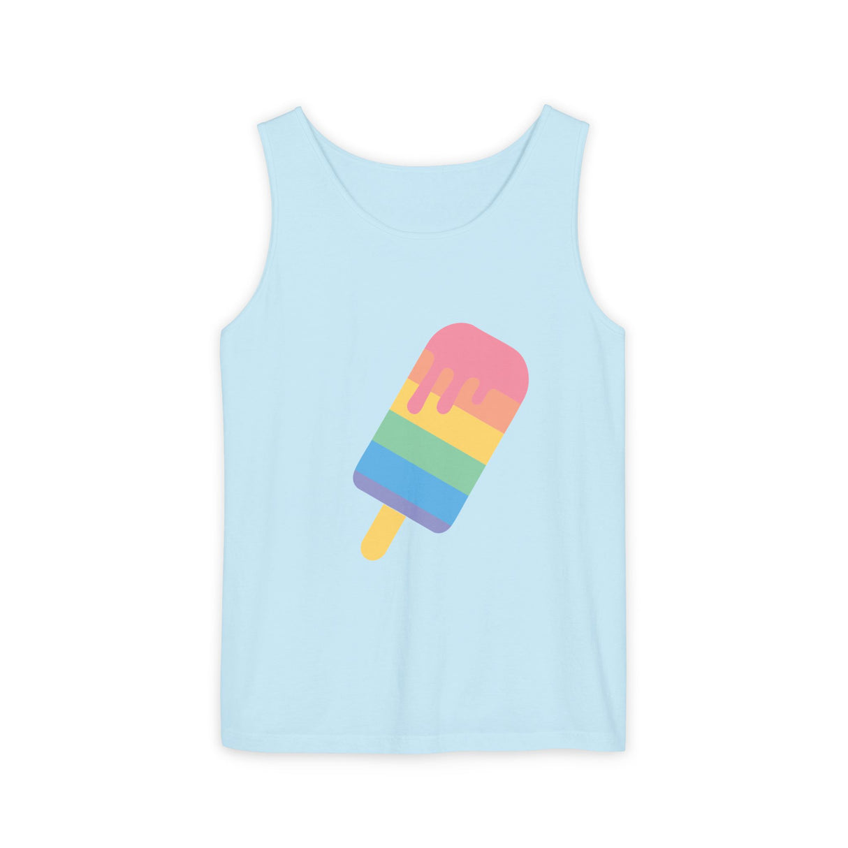 Melting Point Popsicle Unisex Tank Top - Summer Vibes