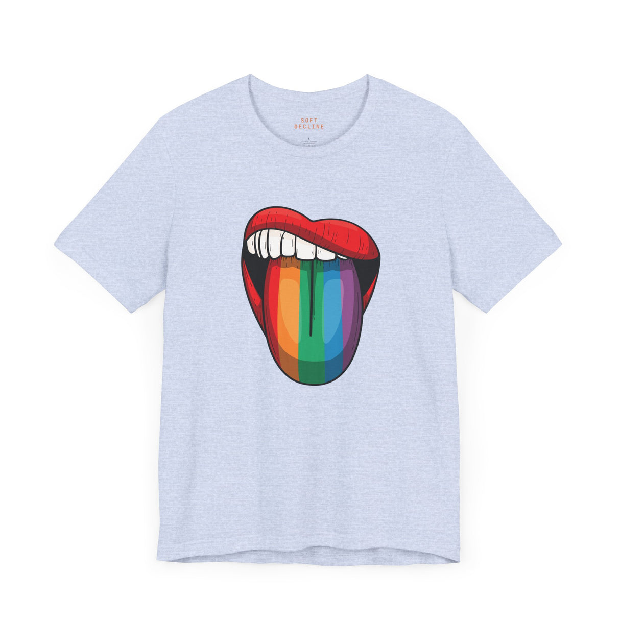 Rainbow Lick Icon Jersey Tee