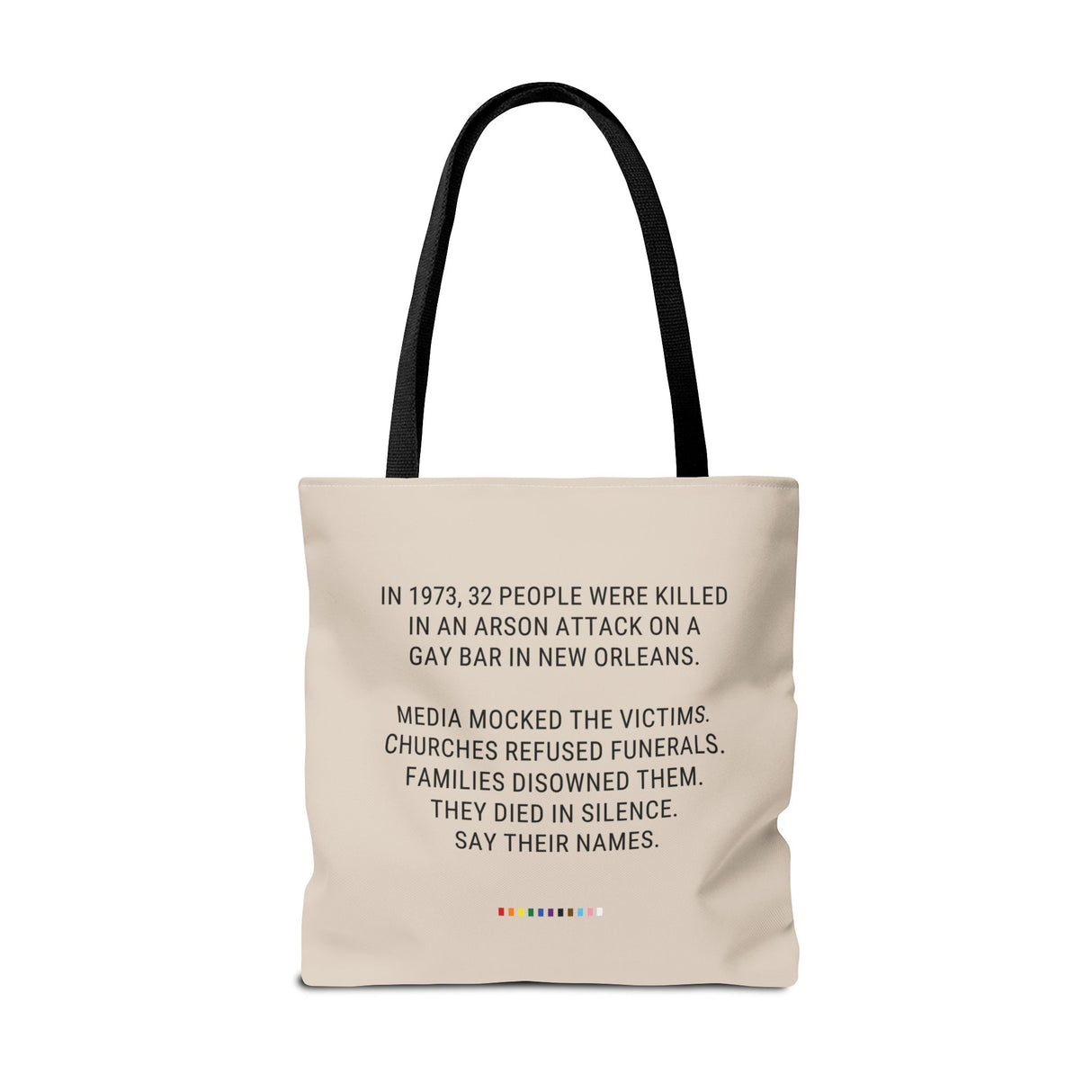 Upstairs Lounge 1973 Tote Bag – Memory You Can Carry