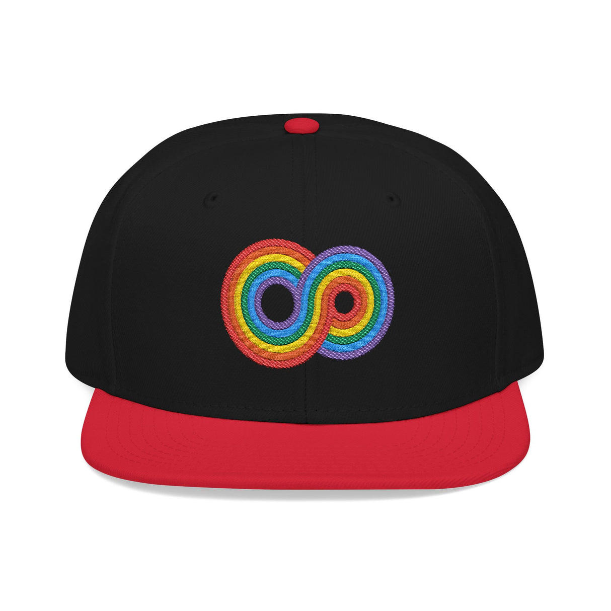 Gayfinity Rainbow Snapback – Structured Style, Infinite Pride