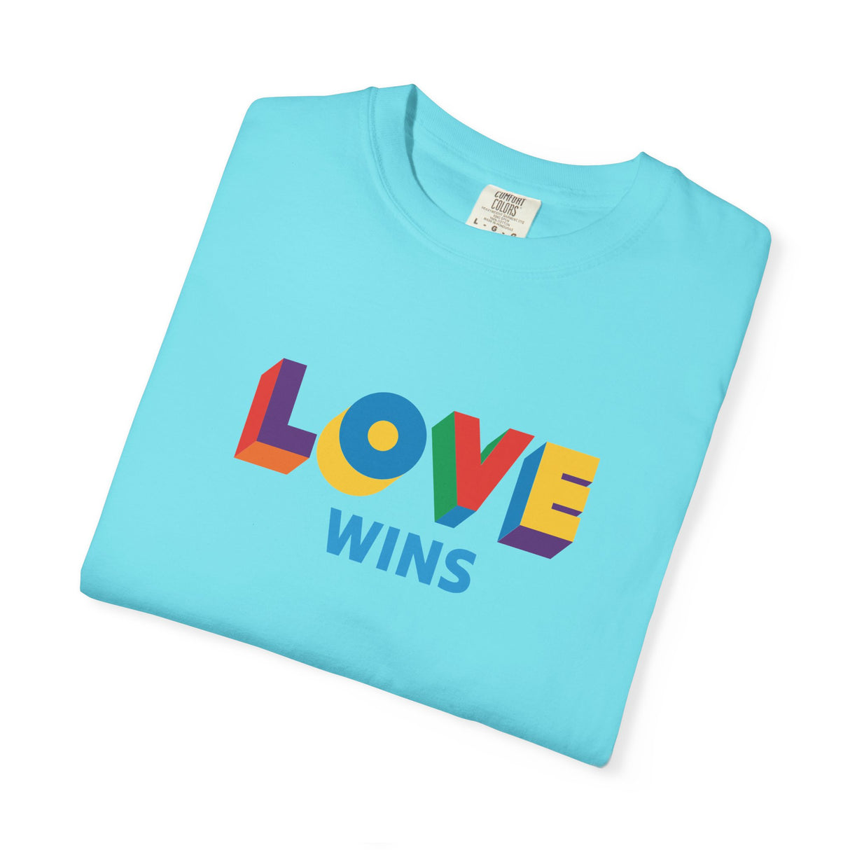 Love Wins Heavyweight Tee – Lived-In Feel, Loud Heart