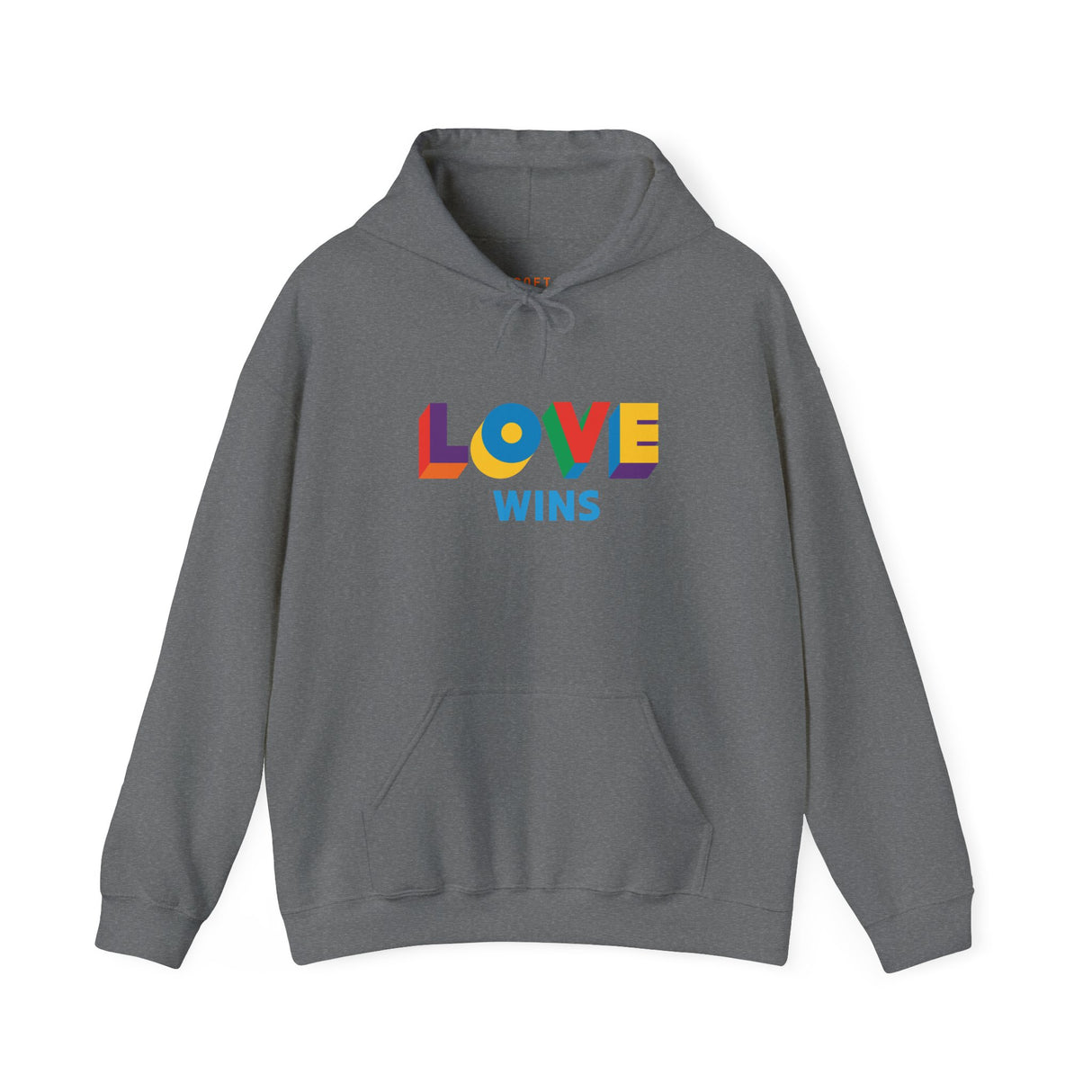 Love Wins Medium Weight Hoodie – Warm Layers, Brighter Days