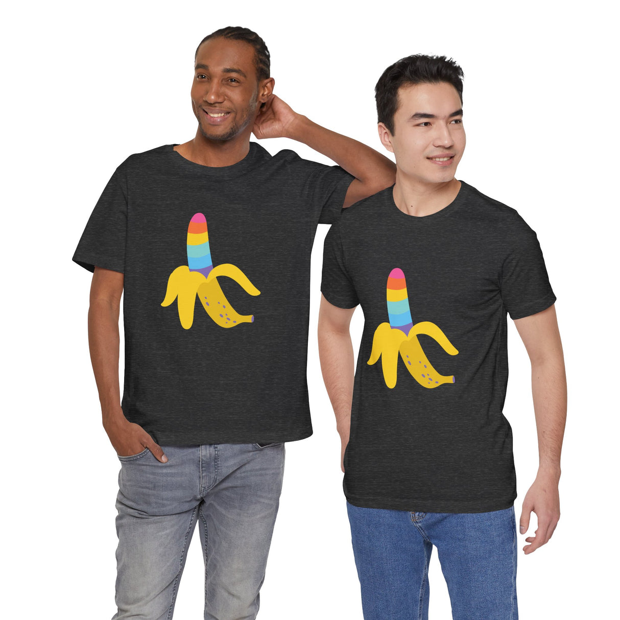 Banana Rainbow Icon Jersey Tee