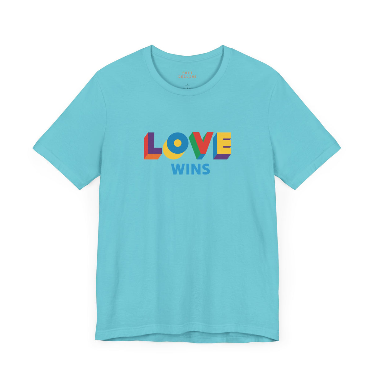 Love Wins Lightweight Tee – Soft Fit, Strong Message