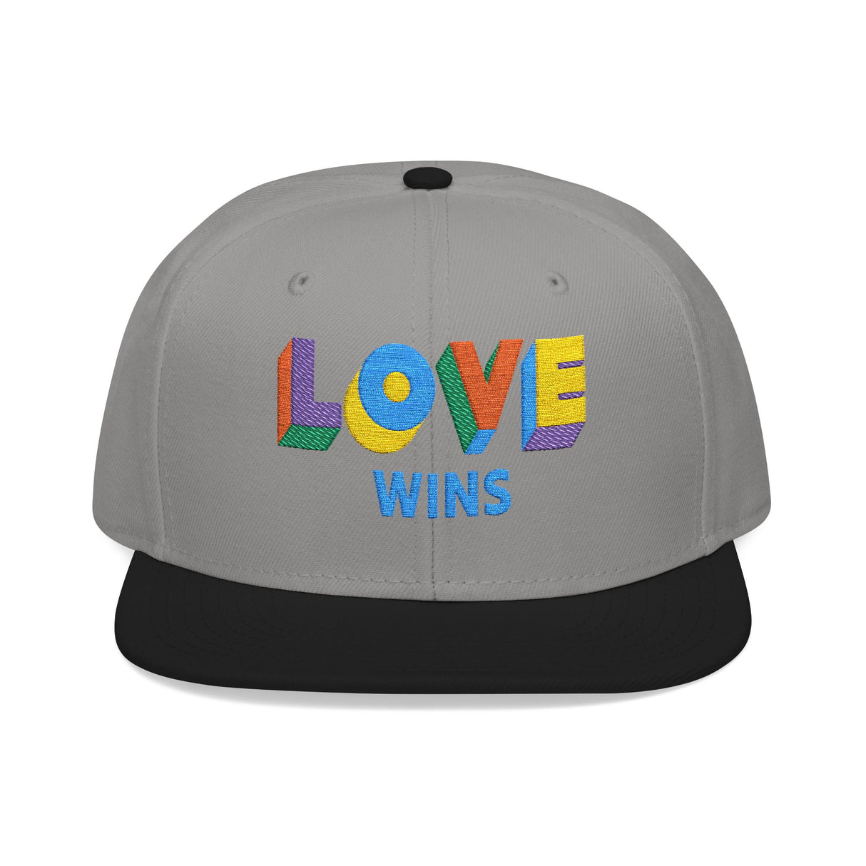 Love Wins Embroidered Hat – Bold Thread, Big Truth