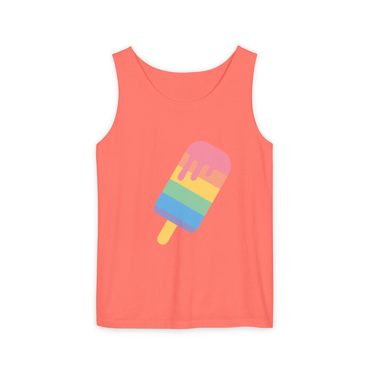 Melting Point Popsicle Unisex Tank Top - Summer Vibes