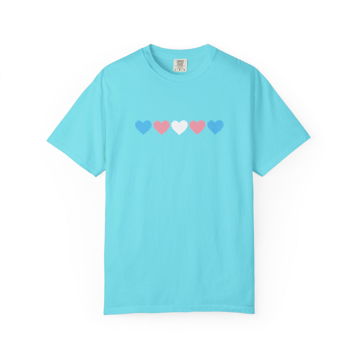 Trans Pride Heavyweight Tee – Soft Structure, Bold Heart