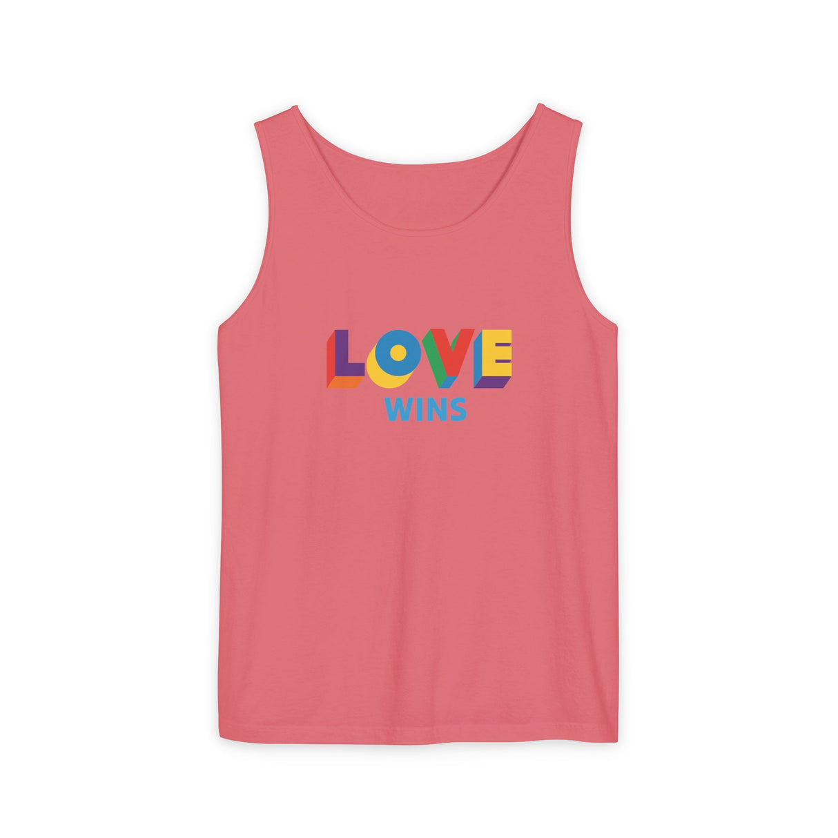 Love Wins Heavyweight Tank – Washed Soft, Worn Proud